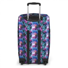 Eastpak Travel-Reisetasche Transit'r L (121 Liter) mit Rollen Dreamflower Dark blau/violett